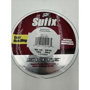 Sufix Elite 10 lb Test Fishing Line (330 yds)